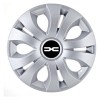 Set 4 Capace Roti Autohelix MSA&reg; potrivite jantelor de 16 inch, Compatibil Cu Dacia Nou, model Top Gray