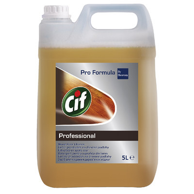 Solutie Curatat Podele Lemn, Cif Professional, 5 L foto