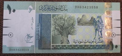 10 pounds 2017, Sudan, UNC foto