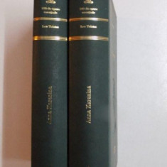 ANNA KARENINA , VOL. I - II de LEV TOLSTOI , 2008 * BIBLIOTECA ADEVARUL