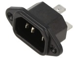 Conector alimentare AC C14 (E) 10A