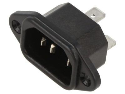 Conector alimentare AC C14 (E) 10A foto