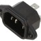 Conector alimentare AC C14 (E) 10A