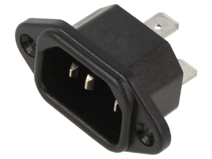 Conector alimentare AC C14 (E) 10A