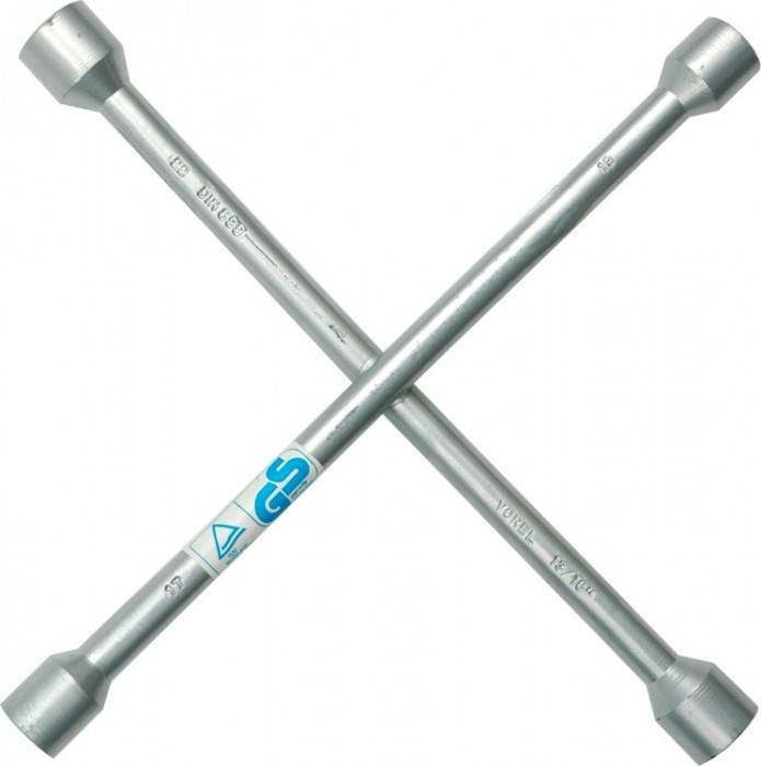 Cheie cruce pentru roti 17-19-22 mm VOREL