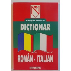 DICTIONAR ROMAN-ITALIAN de GEORGE LAZARESCU, 2000