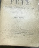 J. Fete - Portrete schite si nuvele - Bucuresti 1905