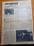 Sportul popular 11 august 1955-echipa de fotbal a orasului bucuresti