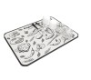 Covoras absorbant pentru bucatarie, 30x40 cm, uscare vesela si tacamuri, anti alunecare, uscare rapida, TopBazar