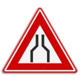 Drumul se &icirc;ngustează &icirc;nainte din aluminiu