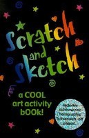 Scratch and Sketch: A Cool Art Activity Book! [With Scratch-Off Stick] foto