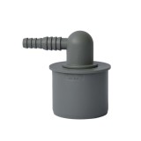 Dop PP, D 50 mm, cu conector rotativ la 90 grade pentru furtun, D 10 - 13 mm