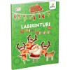 Labirinturi cu Renii Mosului, Gama, Activitati Extracurriculare, Carte Copii, 64 Pagini, Jocuri Craciun, Romana, Coperta Brosata