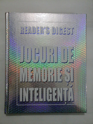 JOCURI DE MEMORIE SI INTELIGENTA - Reader&amp;#039;s Digest foto