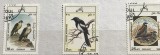 (B ) Timbre serii Straine Fauna Pasari, Stampilat