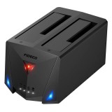 Stație de andocare/clonare HDD/SSD FIDECO YPZ220B (USB 3.2, SATA I/II/III)