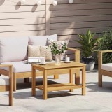 vidaXL Masă laterală Ulei Natural 70 x 40 x 45 cm Lemn Solid de Acacia 42026802