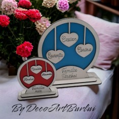 Decorațiune familie cadou personalizat