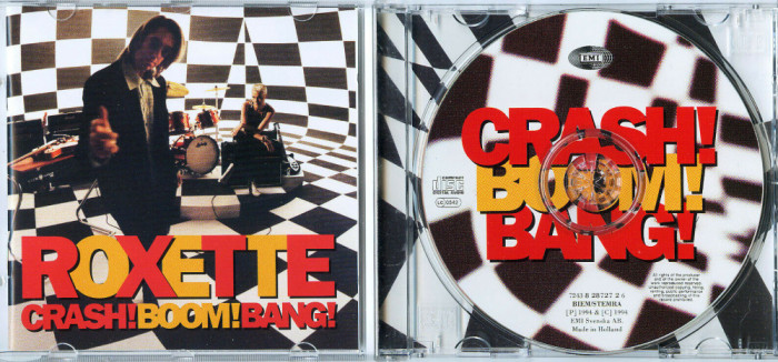 Roxette - Crash! Boom! Bang! 1994 CD original Comanda minima 100 lei