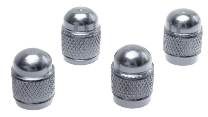 Set capacele auto Automax pentru ventil rotund silver, 4 buc. AutoDrive ProParts