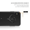 Husa iPhone X Kingxbar Cristale Negru - Protectie Soc, Praf, Zgarieturi, Carcasa Plastic Apple