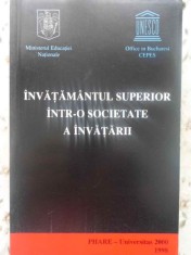 INVATAMANTUL SUPERIOR INTR-O SOCIETATE A INVATARII-COLECTIV-305621