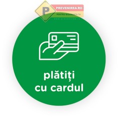 Semn verde plati cu cardul foto