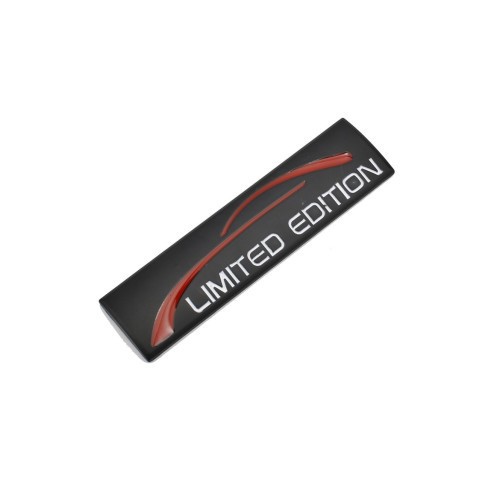 Ornament metalic &quot;LIMITED EDITION&quot; Negru 9cmx2,4cm Cod: ART-LE1B Automotive TrustedCars