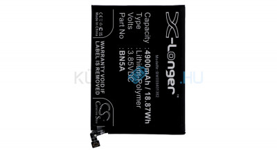 Baterie de telefon mobil VHBW Xiaomi BN5A - 4900mAh, 3.85V, Li-polymer foto