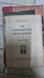 THE IMPORTANCE OF BEING EARNEST LADY WINDERMERE S FAN - OSCAR WILDE (LADY WENDERMERE SI EVANTAIUL EI, CARTE IN LIMBA ENGLEZA)