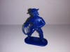 Bnk jc Figurina de plastic - Jean Hoeffler - cowboy cu lasou - albastru