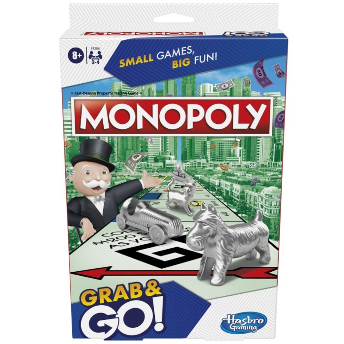 Joc monopoly grab and go in limba engleza