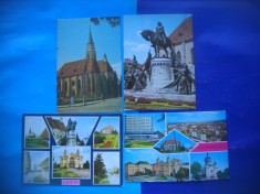 HOPCT LOT 2475 - CLUJ NAPOCA -4 CARTI POSTALE-CIRCULATE