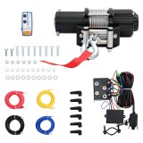 Troliu electric cu telecomanda, 12 V, 2040 kg