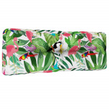 Cumpara ieftin Pernă de paleți, multicolor, 120x40x12 cm, textil