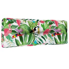vidaXL Pernă de paleți, multicolor, 120x40x12 cm, textil foto