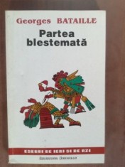 Partea blestemata- Georges Bataille foto