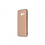 Carcasa Samsung Galaxy A3 (2017) Just Must Uvo Gold (material fin la atingere, slim fit)