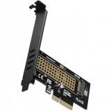 Adaptor Intern PCEM2-N PCI-E 3.0 4x - M.2 SSD NVMe suport SSD pana la 80mm AXAGON