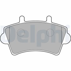 DELPHI LP1746 set placute frana,frana disc