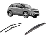 Cumpara ieftin Set 3 stergatoare SUZUKI VITARA (LY) 2015-2023, parbriz si luneta, Bosch Twin-Aerotwin Retrofit