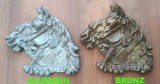 Basorelief din bronz turnat (cap de cal)
