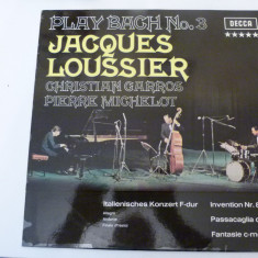 Jacques Louissier plays Bach nr. 3