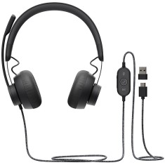 LOGITECH ZONE WIRED HEADSET FOR TEAMS - EMEA &amp;quot;981-000870&amp;quot; (timbru verde 0.8 lei) foto