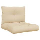 Cumpara ieftin Perne pentru paleti, 2 buc., bej, material textil