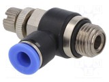 Supapă anti-retur PNEUMAT alamă nichelată 6mm 0&divide;60&deg;C 0,95&divide;15bar