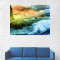 Tablou Canvas, Peisaj Artistic Pescarusi pe Mare - 40 x 50 cm