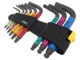 Set chei hexagonale sferice 9 bucăți