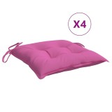Cumpara ieftin Perne de scaun, 4 buc., roz, 50x50x7 cm, textil oxford