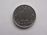 1 CENTIME 1968 FRANTA